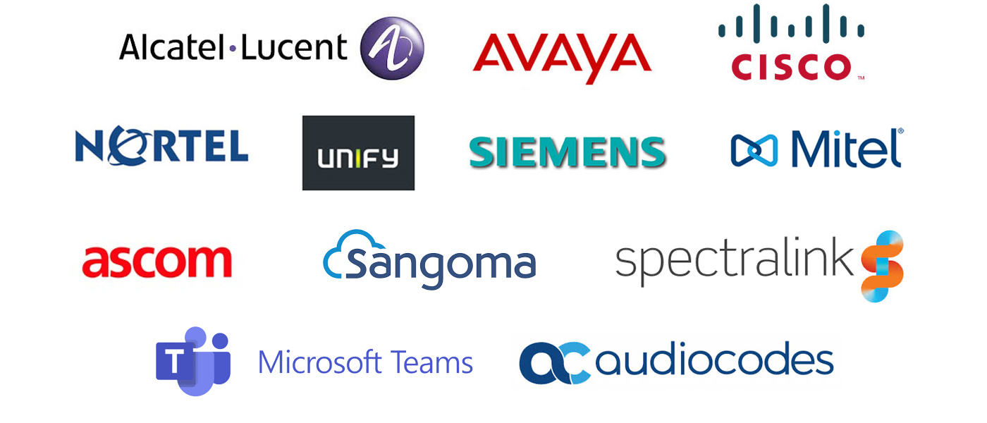 Logos of the companies Telecom Resource work with 